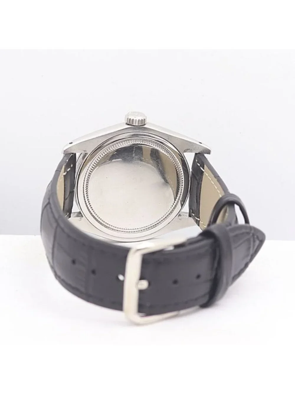 Rolex Oyster Precision Hand Wound Silver Dial Watch